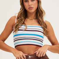 Stripe Knit Top