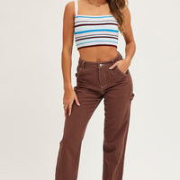 Stripe Knit Top