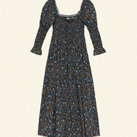 BIJOU DRESS -- NOIR PRAIRIE DE MONTAGNE