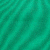 Green Knit Top Sleeveless Crop