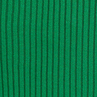 Green Knit Top Sleeveless Crop V-Neck