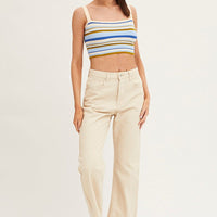 Stripe Knit Top
