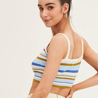 Stripe Knit Top