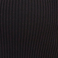 Black Knit Wrap Cami