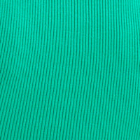 Green Knit Top Sleeveless Crop