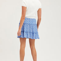 White Knit Top Short Sleeve Round Neck Fluffy