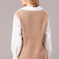 Beige Knit Top Jumper