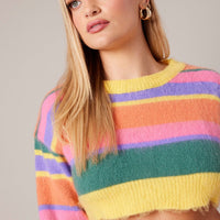 Multi Stripe Knit Jumper