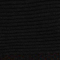 Black Crochet Knit Tank Top