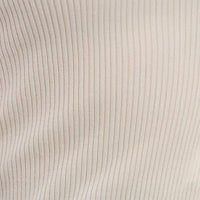 White Strapless Knit Top Open Front