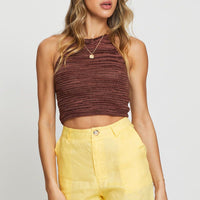 Multi Knit Top Sleeveless