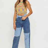 Multi Knit Top Sleeveless