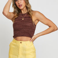 Multi Knit Top Sleeveless