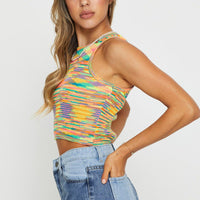 Multi Knit Top Sleeveless