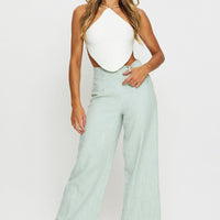 White Knit Top Sleeveless