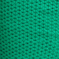 Green Knit Crop Top